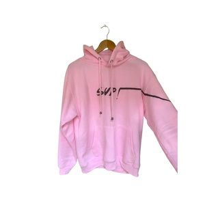 Pink Unisex Hoodie.